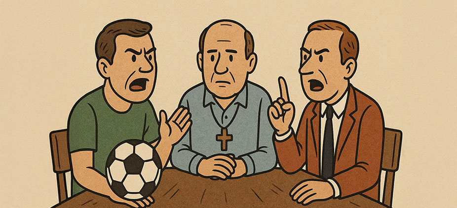 Futebol, política e religião