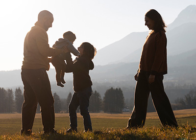configuracao-moderna-de-familia-inteira